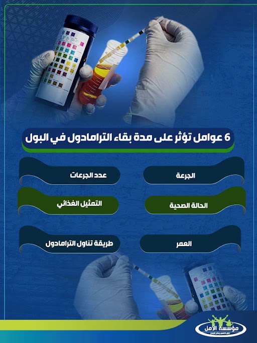 مدة بقاء الترامادول في البول